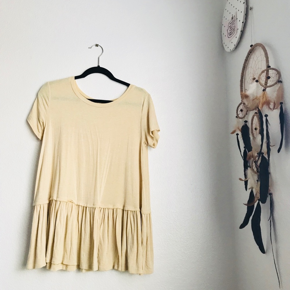 Cream Blouse